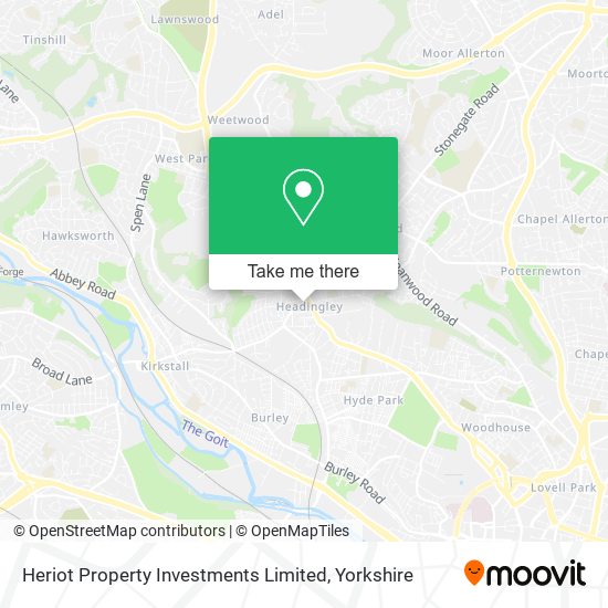 Heriot Property Investments Limited map