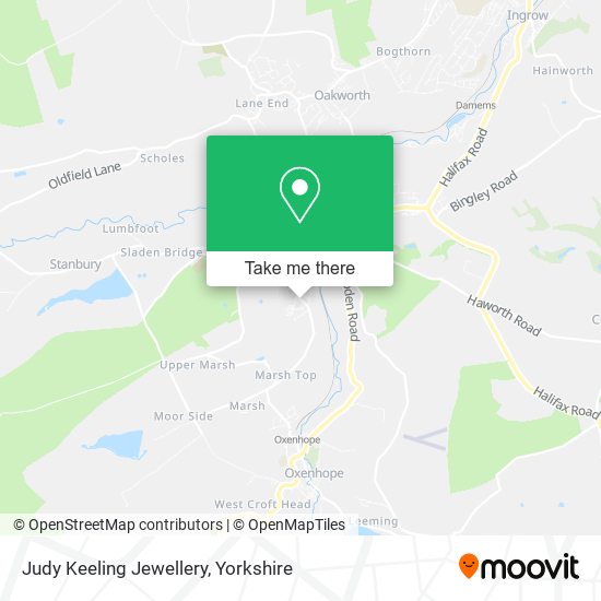 Judy Keeling Jewellery map