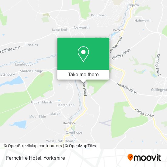 Ferncliffe Hotel map