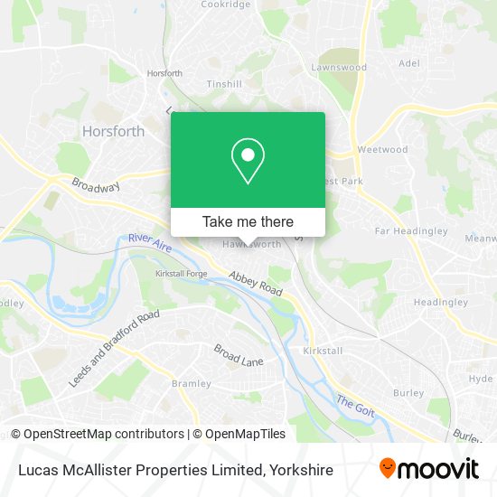 Lucas McAllister Properties Limited map