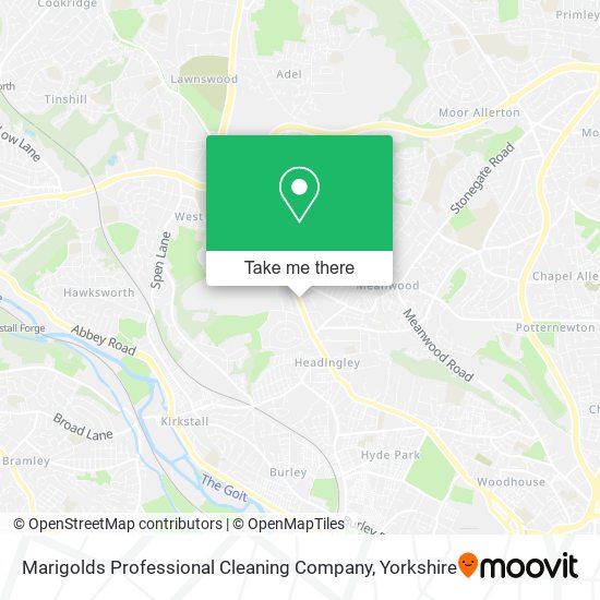 Marigolds Professional Cleaning Company map