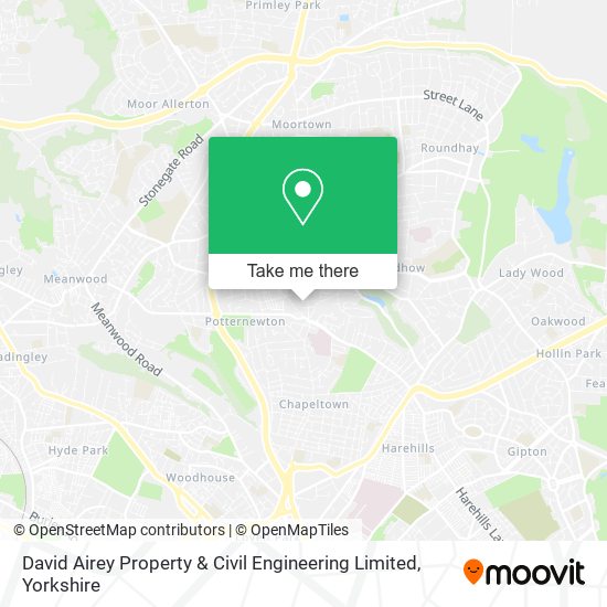 David Airey Property & Civil Engineering Limited map