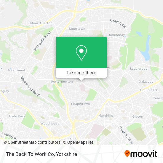 The Back To Work Co map