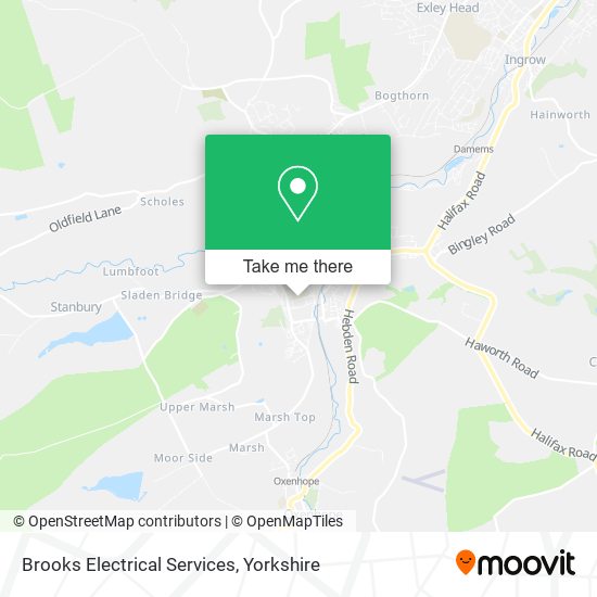 Brooks Electrical Services map