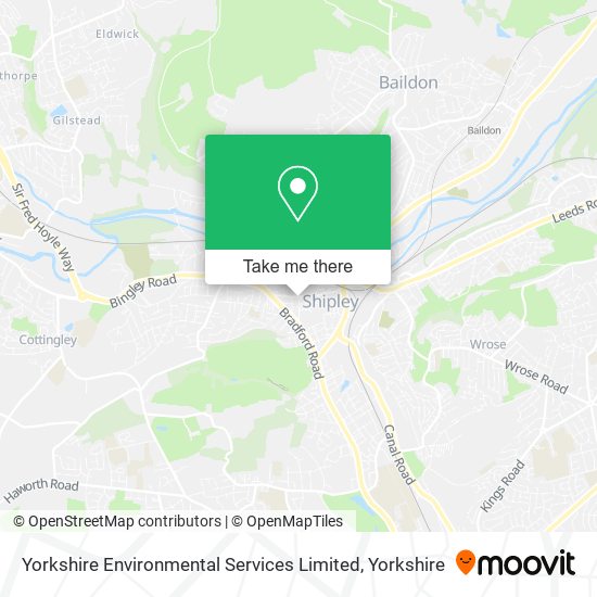 Yorkshire Environmental Services Limited map