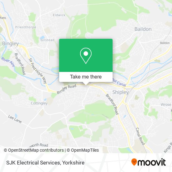 SJK Electrical Services map