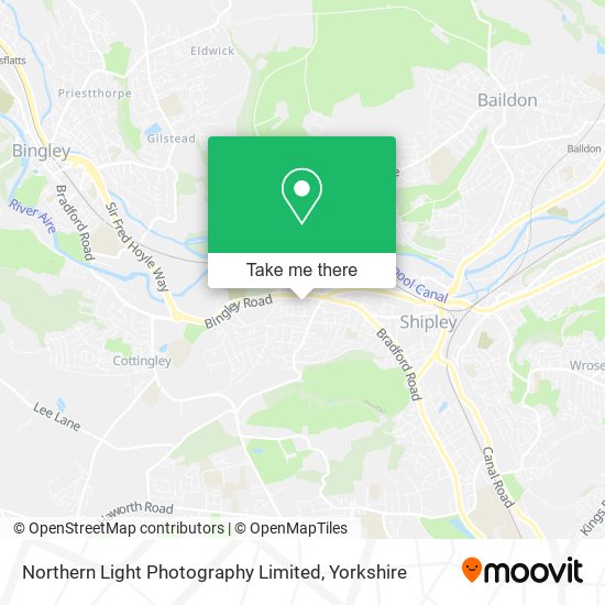 Northern Light Photography Limited map