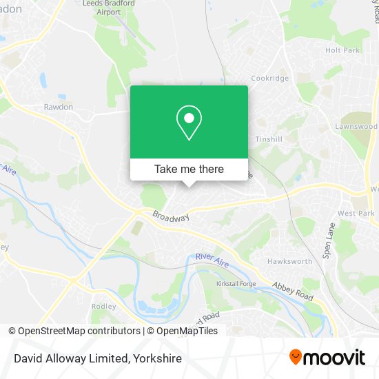 David Alloway Limited map