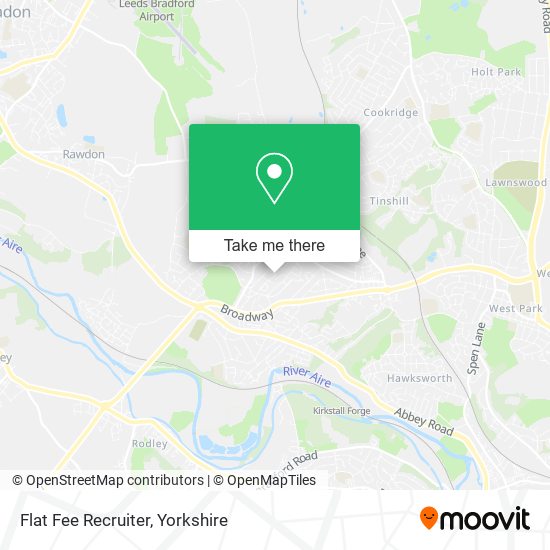 Flat Fee Recruiter map