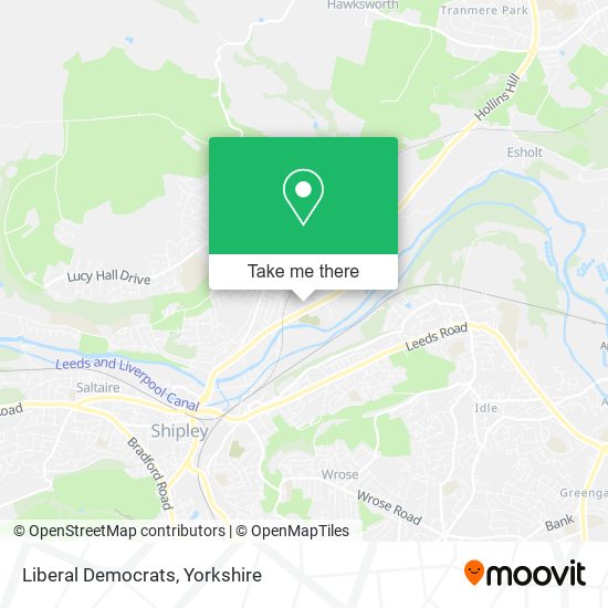 Liberal Democrats map