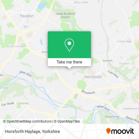 Horsforth Haylage map