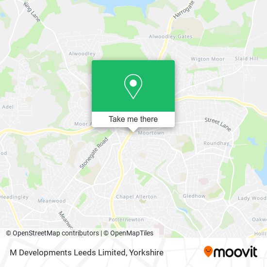 M Developments Leeds Limited map