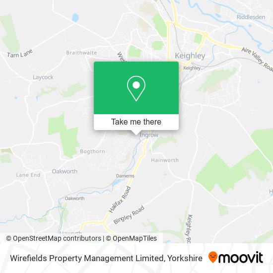 Wirefields Property Management Limited map