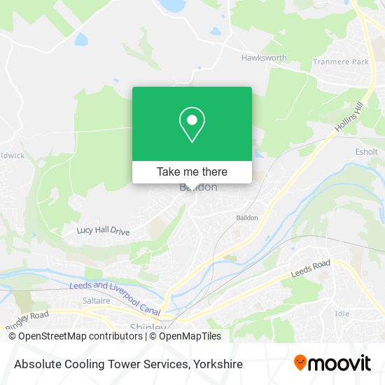 Absolute Cooling Tower Services map