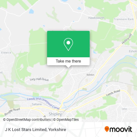 J K Lost Stars Limited map