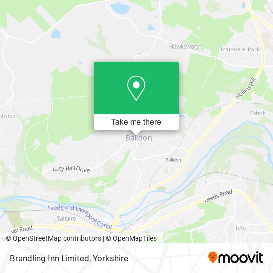Brandling Inn Limited map