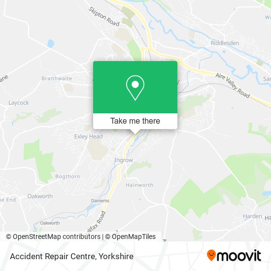 Accident Repair Centre map