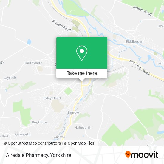Airedale Pharmacy map
