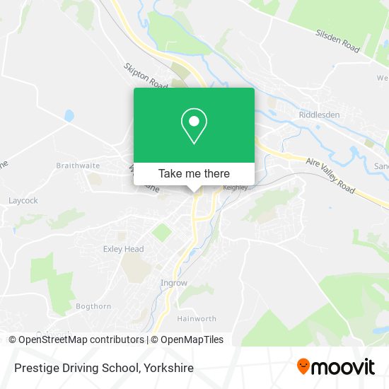Prestige Driving School map