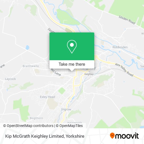 Kip McGrath Keighley Limited map