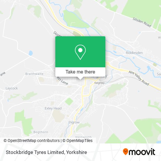 Stockbridge Tyres Limited map