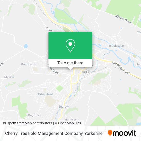 Cherry Tree Fold Management Company map