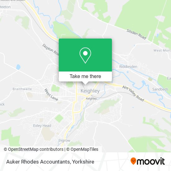 Auker Rhodes Accountants map