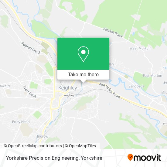 Yorkshire Precision Engineering map