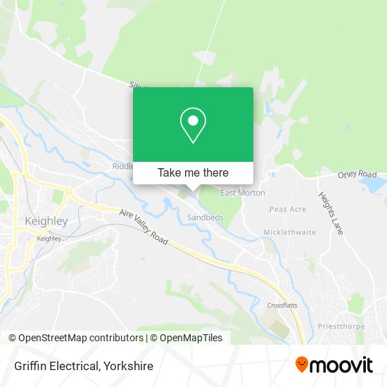 Griffin Electrical map