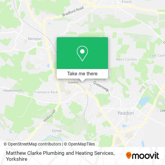 Matthew Clarke Plumbing and Heating Services map