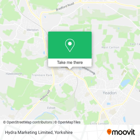 Hydra Marketing Limited map