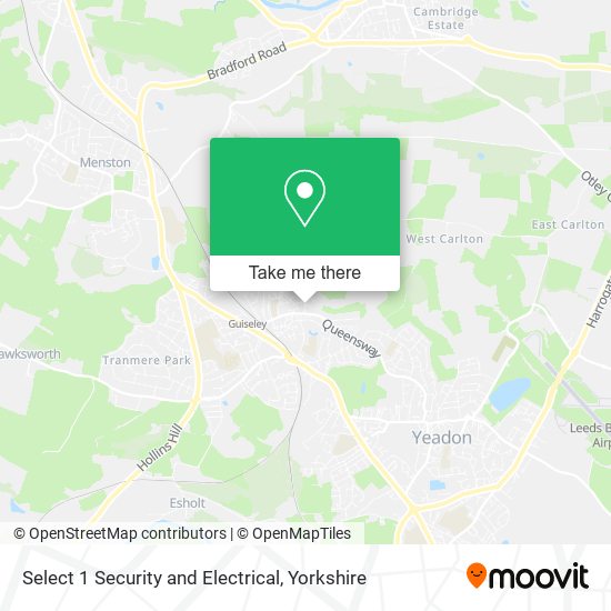 Select 1 Security and Electrical map
