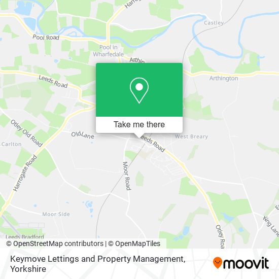 Keymove Lettings and Property Management map