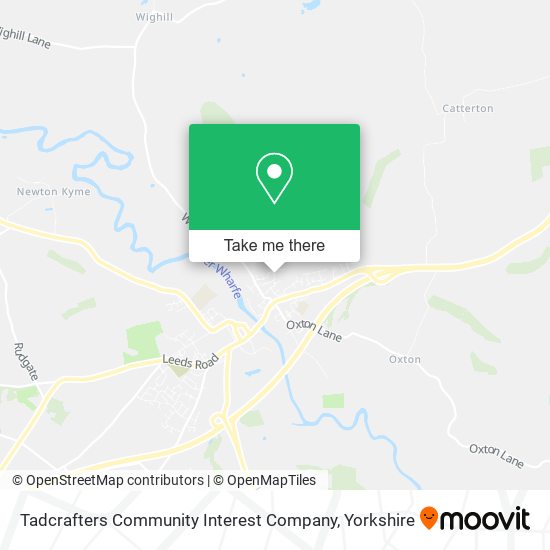 Tadcrafters Community Interest Company map