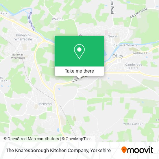 The Knaresborough Kitchen Company map