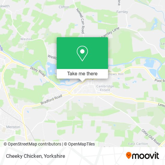 Cheeky Chicken map