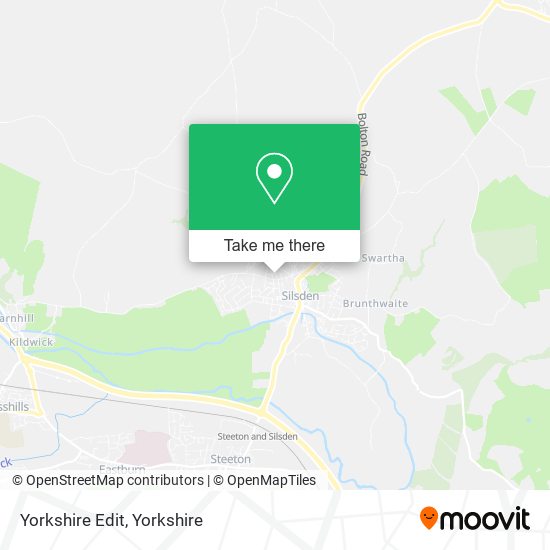 Yorkshire Edit map