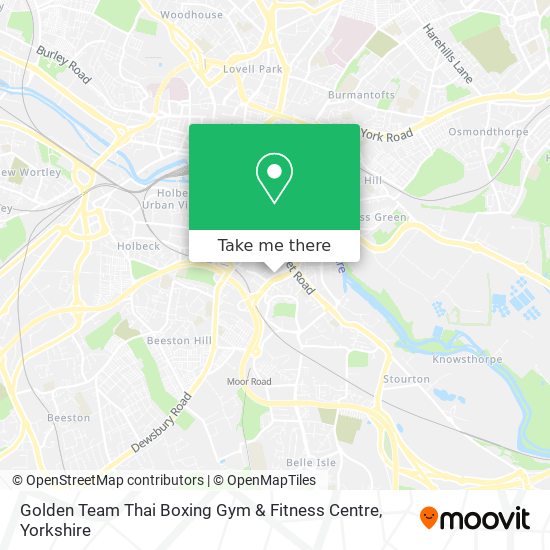 Golden Team Thai Boxing Gym & Fitness Centre map