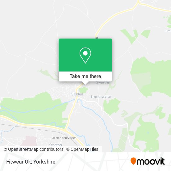 Fitwear Uk map