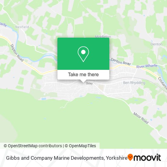 Gibbs and Company Marine Developments map