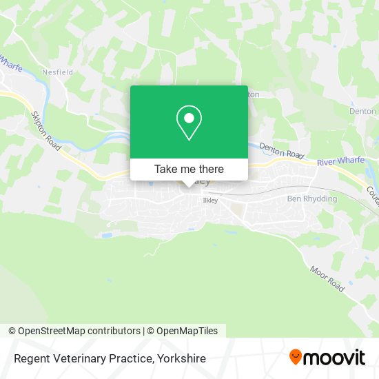 Regent Veterinary Practice map