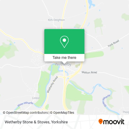 Wetherby Stone & Stoves map
