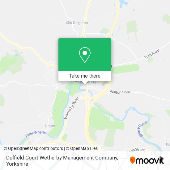 Duffield Court Wetherby Management Company map