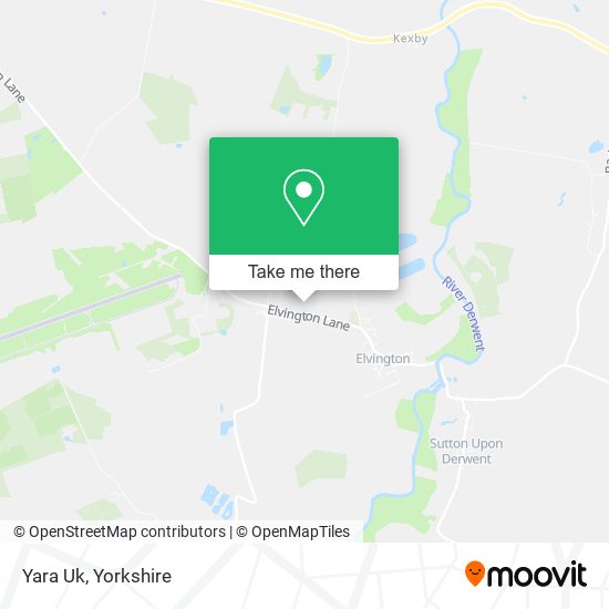 Yara Uk map