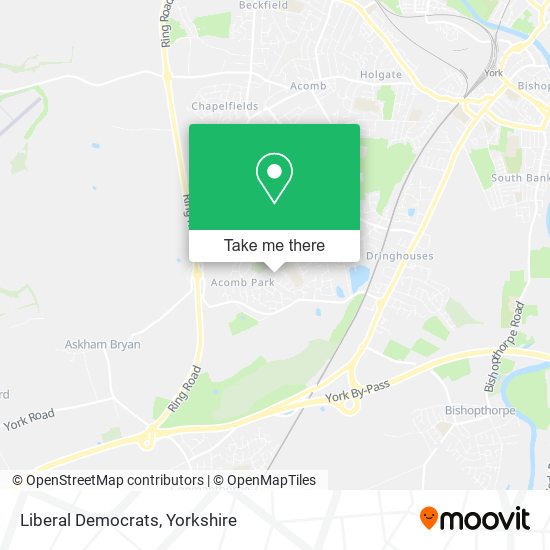 Liberal Democrats map