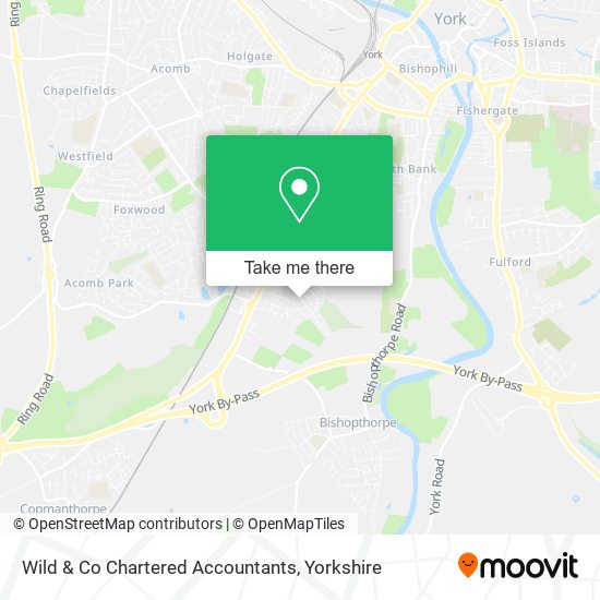 Wild & Co Chartered Accountants map