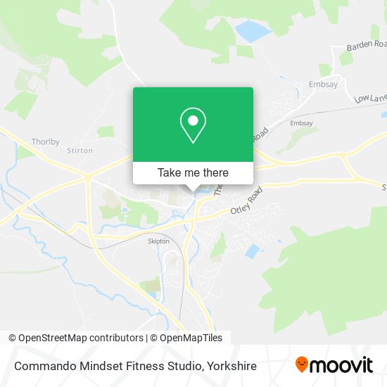 Commando Mindset Fitness Studio map