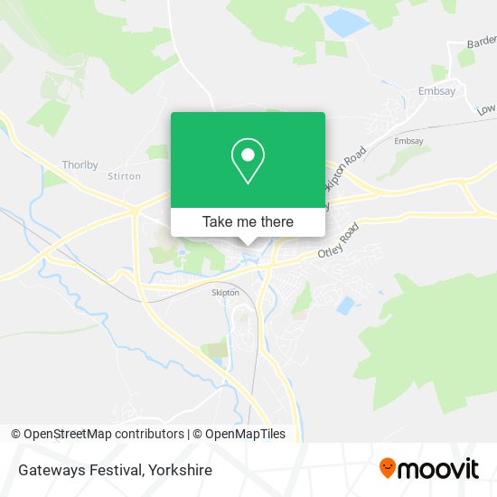 Gateways Festival map