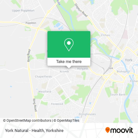 York Natural - Health map