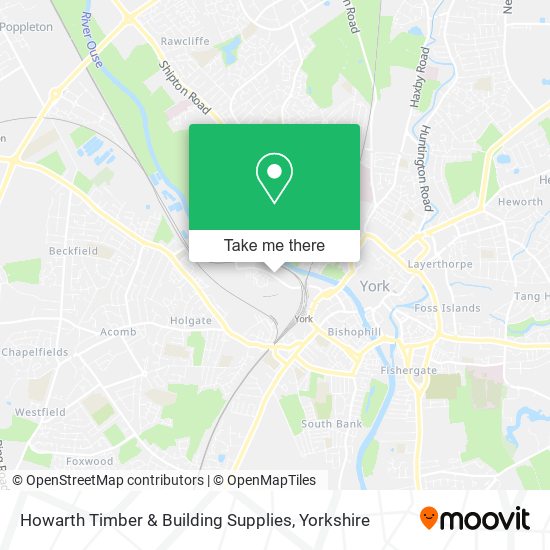 Howarth Timber & Building Supplies map